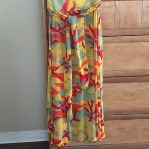 Cheap and Chic by Moschino Maxi Wrap Around Skirt